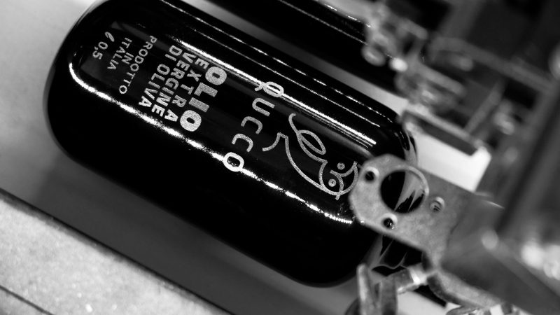 Imbottigliamento olio Qucco